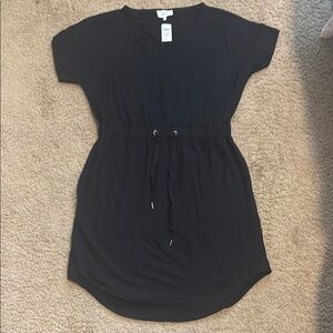 Soma Black Tee Shirt Dress